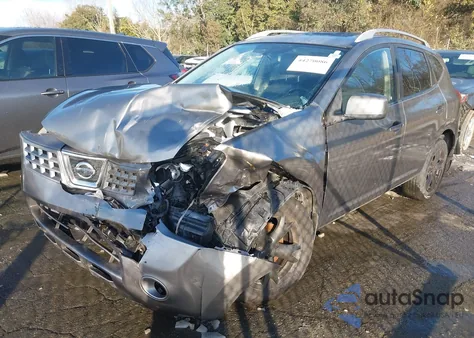 2009 Nissan Rogue Sl z USA, uszkodzony, nr VIN JN8AS58V39W160853